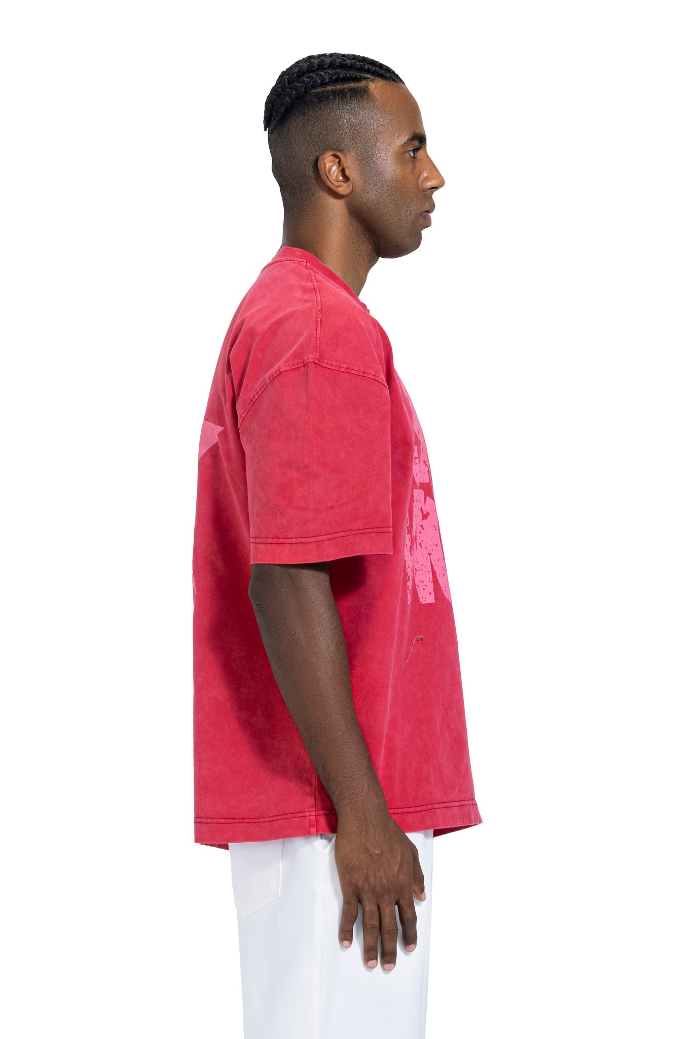 Printed T-shirt In Red