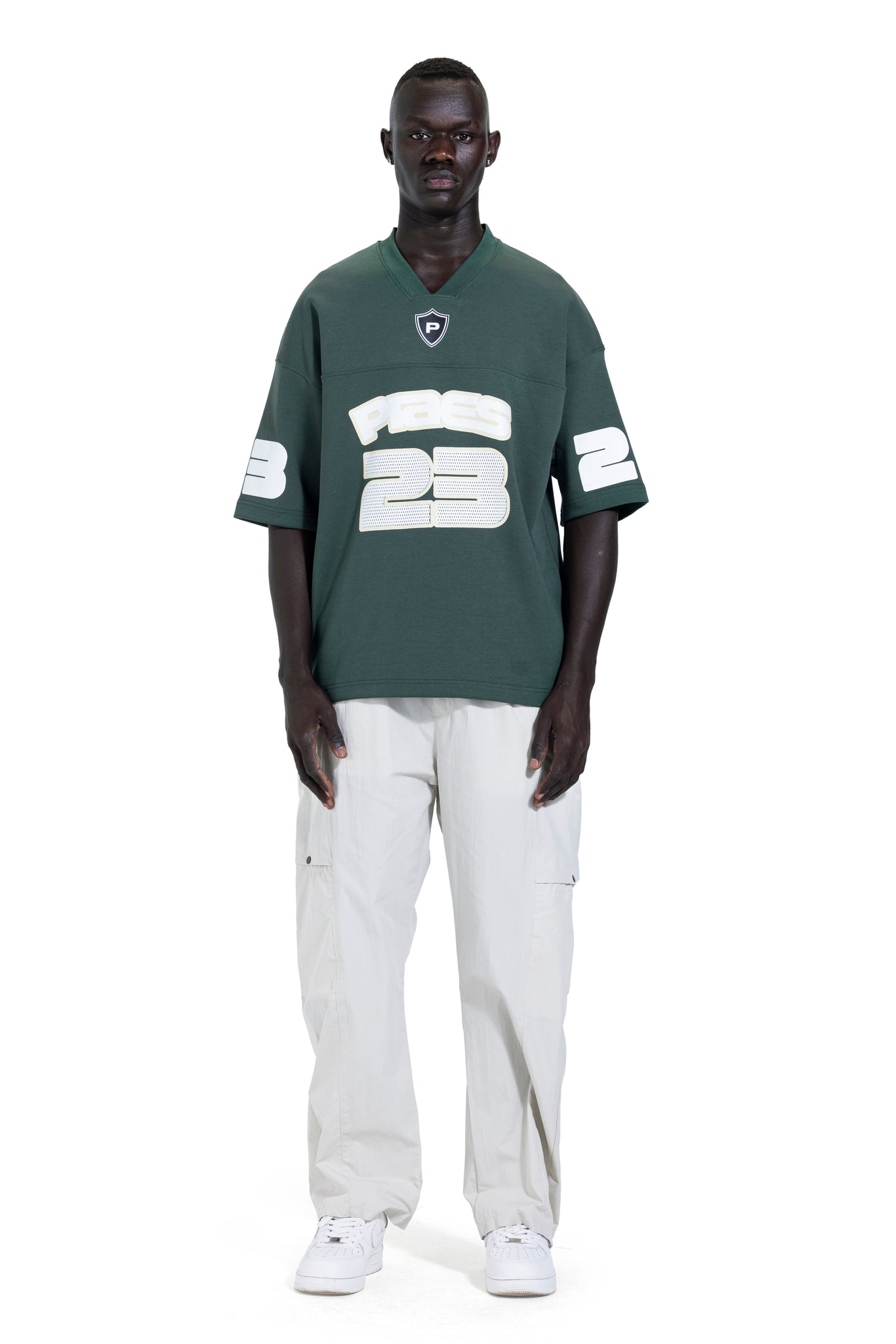 T-Shirt Catch Oversized In Dark Green