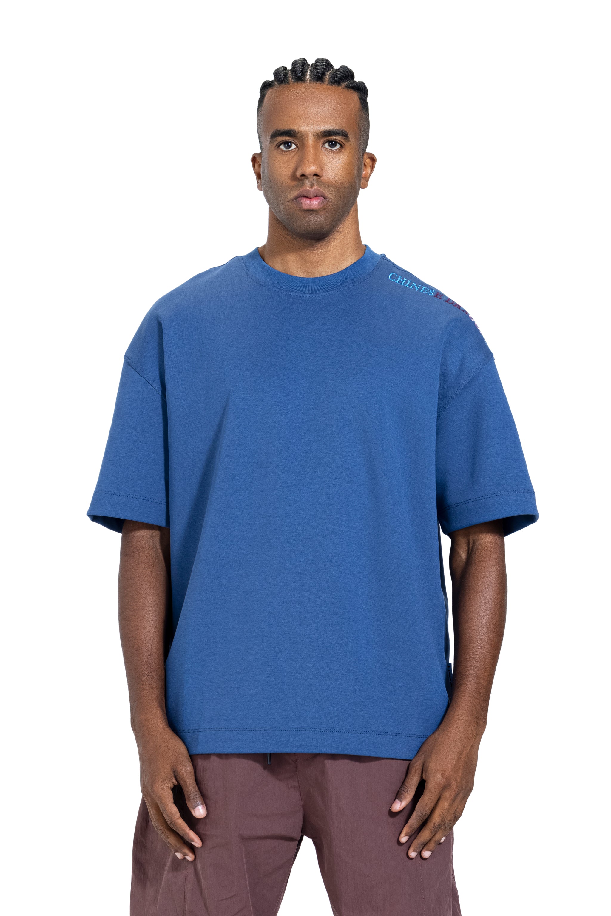 Printed T-Shirt In Blue