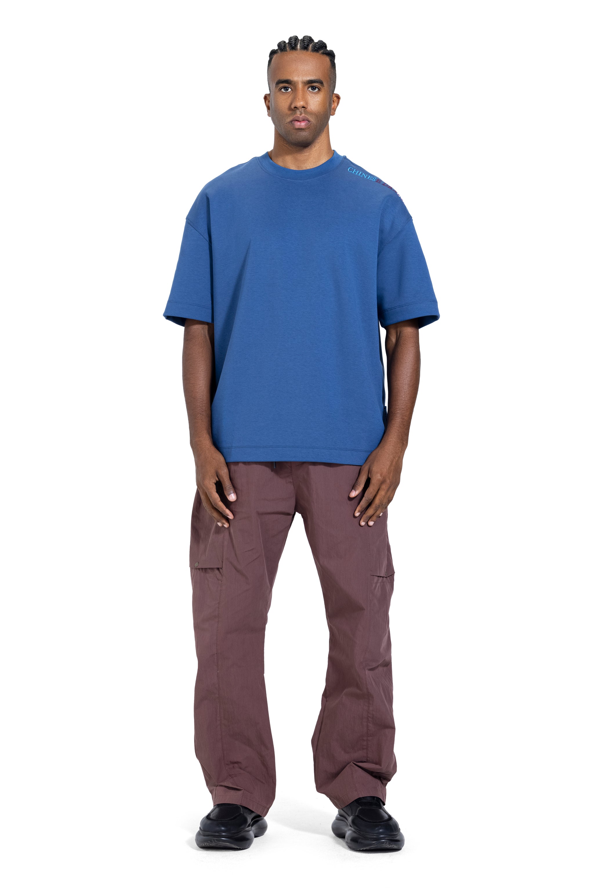 Printed T-Shirt In Blue