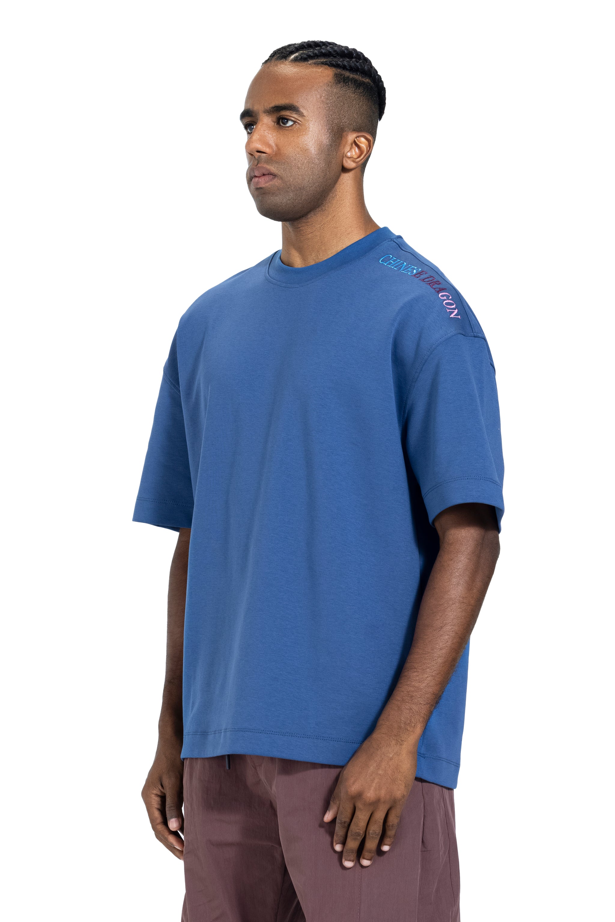 Printed T-Shirt In Blue