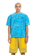 Printed Catch Light Blue