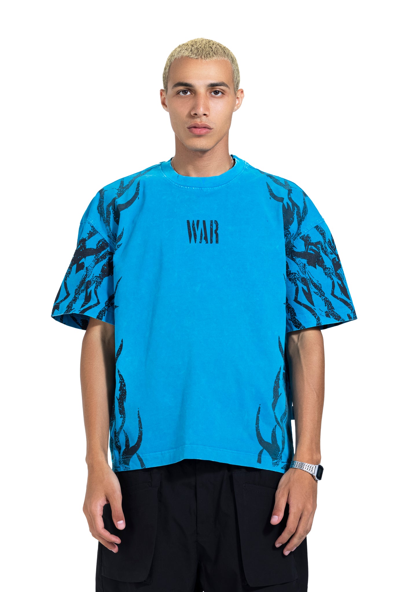 War T-shirt Light Blue Catch