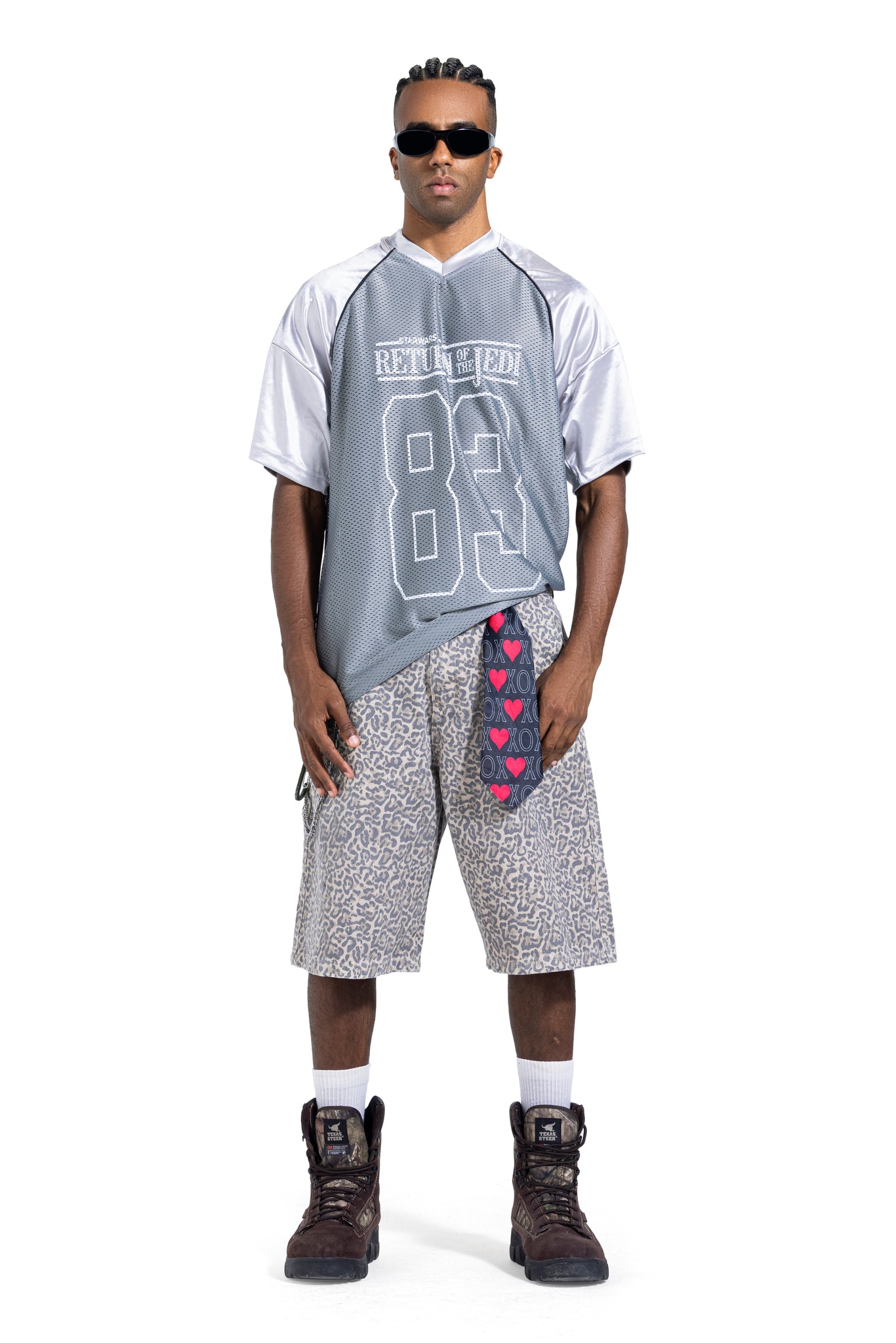 T-shirt Catch Oversized In Grey
