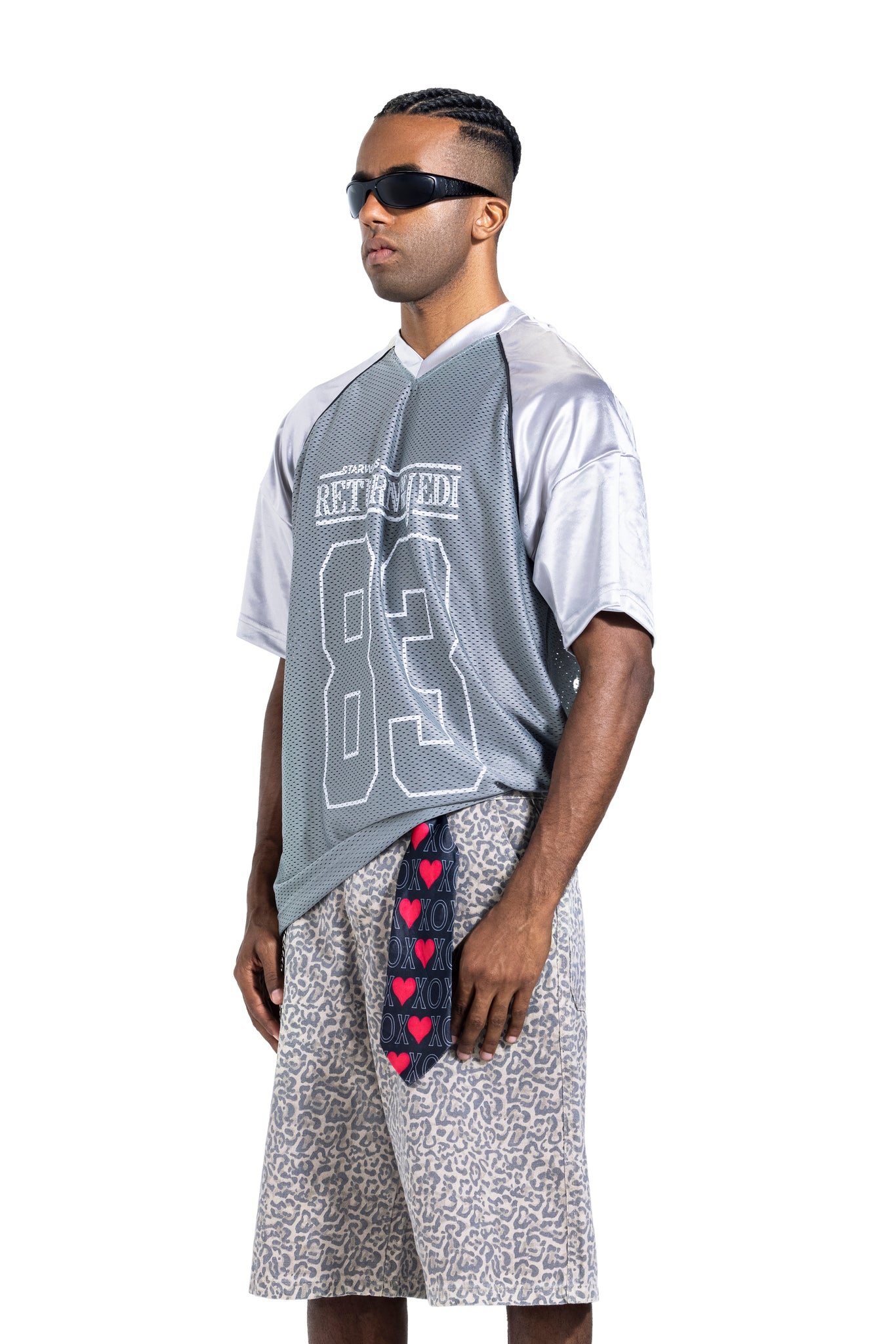 T-shirt Catch Oversized In Grey