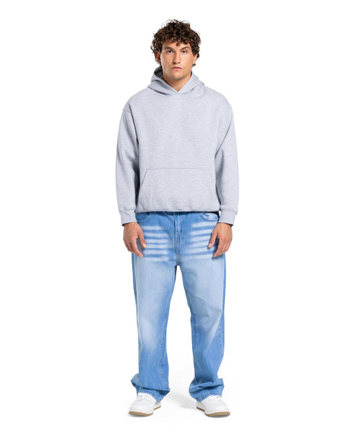 CATCH Essential Oversized Hoodie – Heather Grey