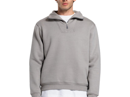 CATCH Dark Grey Quarter-Zip Hoodie