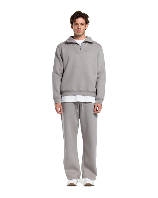 CATCH Dark Grey Quarter-Zip Hoodie