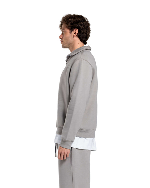 Grey Core q-zipper