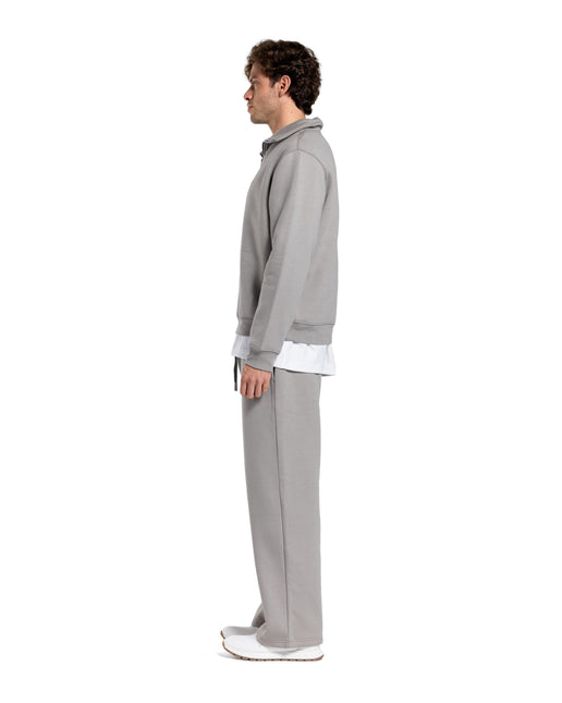 CATCH Dark Grey Quarter-Zip Hoodie