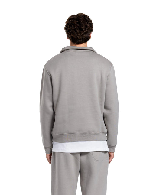 CATCH Dark Grey Quarter-Zip Hoodie