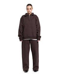 BASIC QUARTER-ZIP SWEATSHIRT