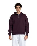 BASIC QUARTER-ZIP SWEATSHIRT