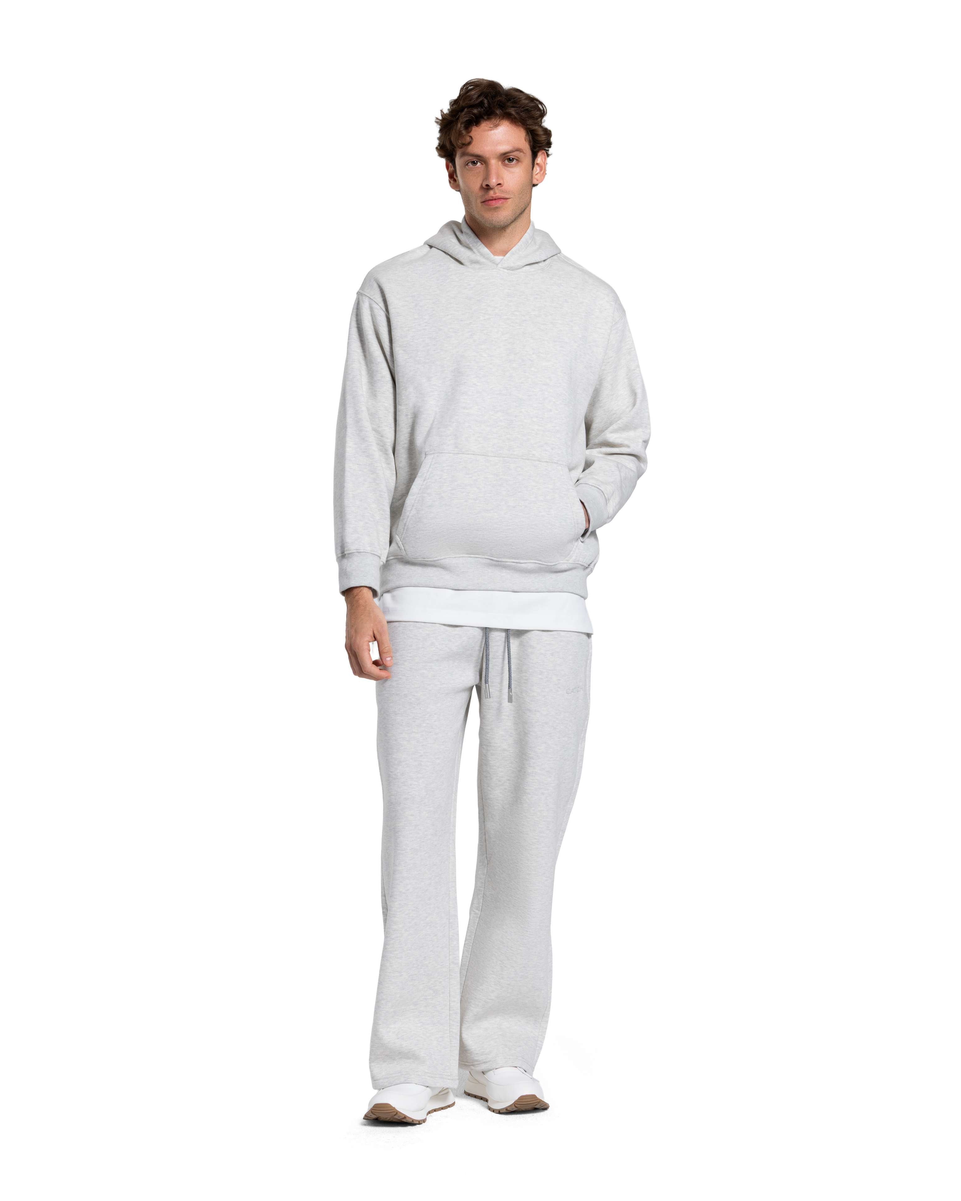 Basic Hoodie OverSized in L GRAY