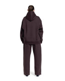 Basic Hoodie OverSized in D BROWN