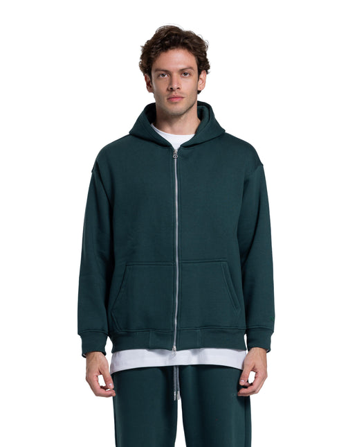 CATCH Essential Zip-Up Hoodie – Olive