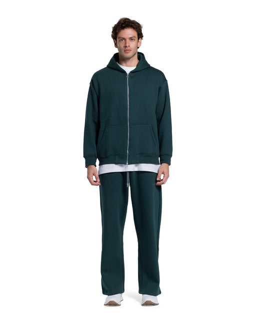 CATCH Essential Zip-Up Hoodie – Olive