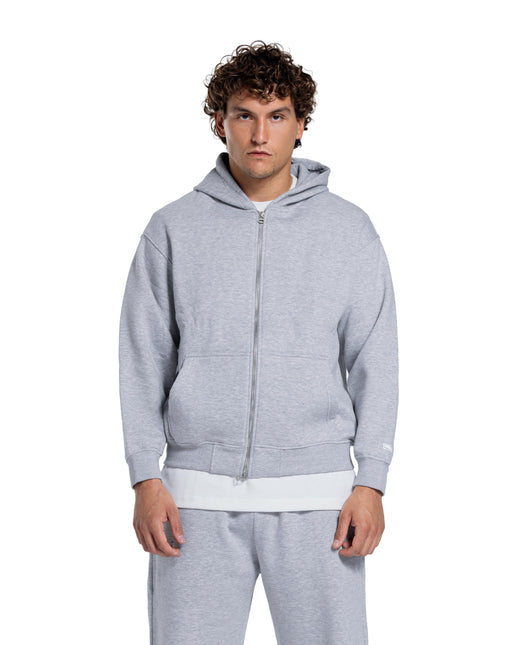 CATCH Essential Zip-Up Hoodie – Grey