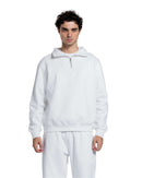 BASIC QUARTER-ZIP SWEATSHIRT