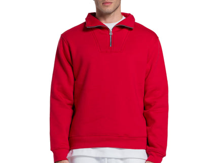 CATCH Red Quarter-Zip Hoodie
