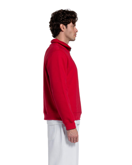 CATCH Red Quarter-Zip Hoodie