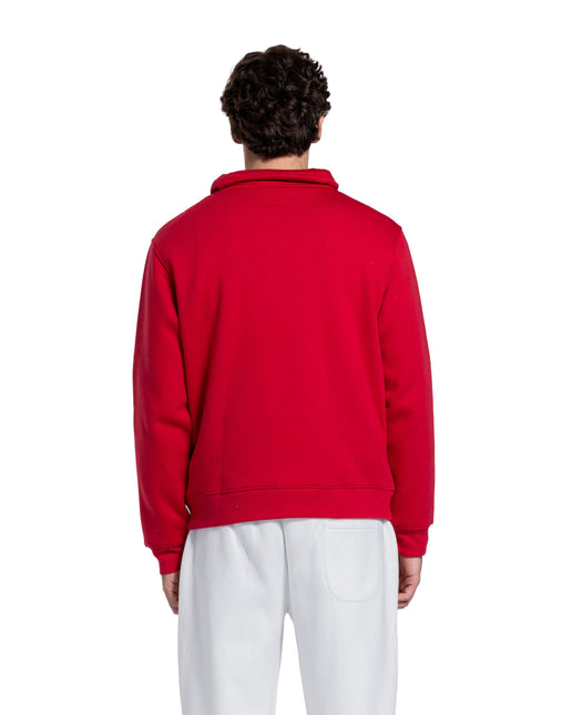 CATCH Red Quarter-Zip Hoodie