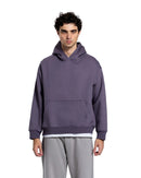 Basic Hoodie OverSized in D MAUVE