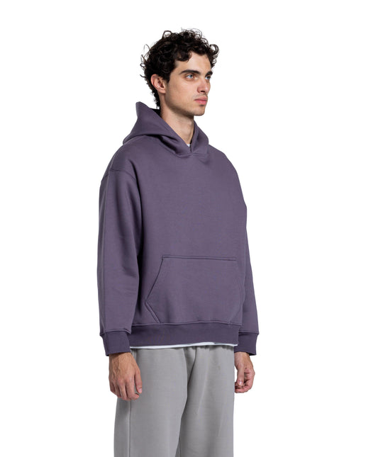 CATCH Essential Oversized Hoodie - Dark Mauve