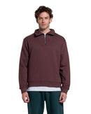 BASIC QUARTER-ZIP SWEATSHIRT
