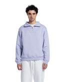 BASIC QUARTER-ZIP SWEATSHIRT