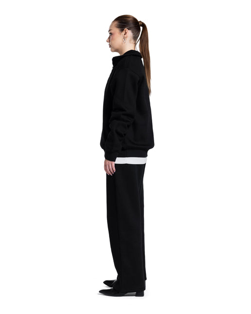 CATCH Black Quarter-Zip Hoodie