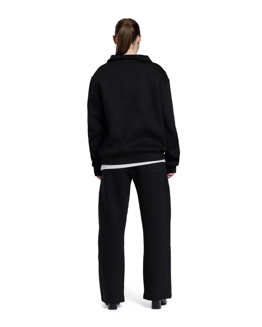 CATCH Black Quarter-Zip Hoodie