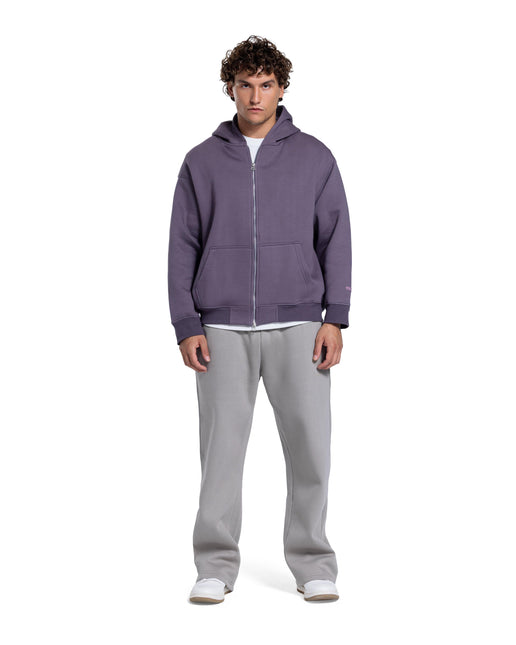 CATCH Essential Zip-Up Hoodie – Dark mauve
