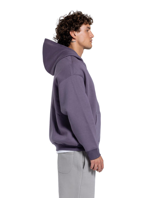 CATCH Essential Zip-Up Hoodie – Dark mauve