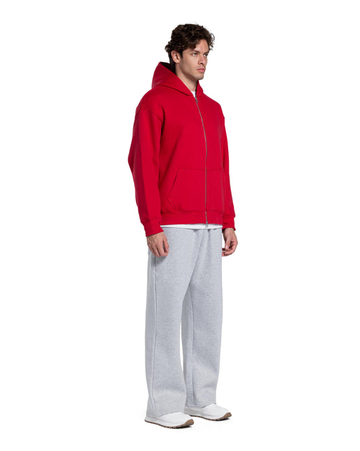 CATCH Essential Zip-Up Hoodie – Red