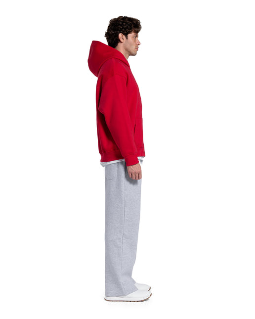 CATCH Essential Zip-Up Hoodie – Red