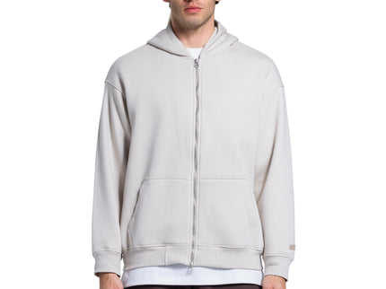 CATCH Essential Zip-Up Hoodie – Cafe