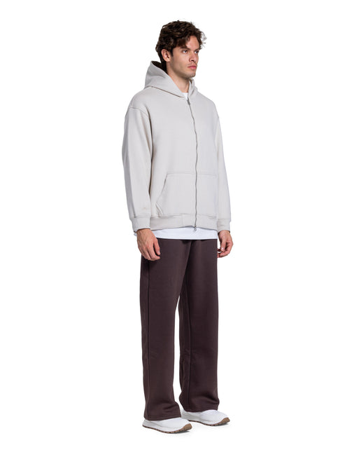 CATCH Essential Zip-Up Hoodie – Cafe