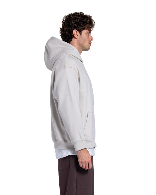 CATCH Essential Zip-Up Hoodie – Cafe