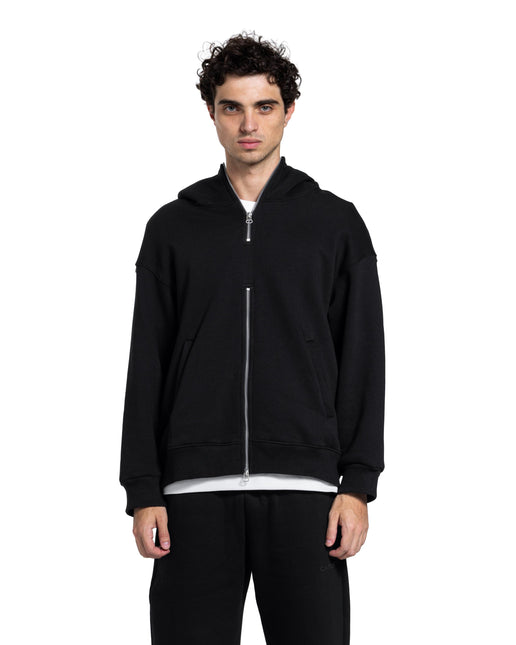 CATCH Black Full-Zip Hoodie