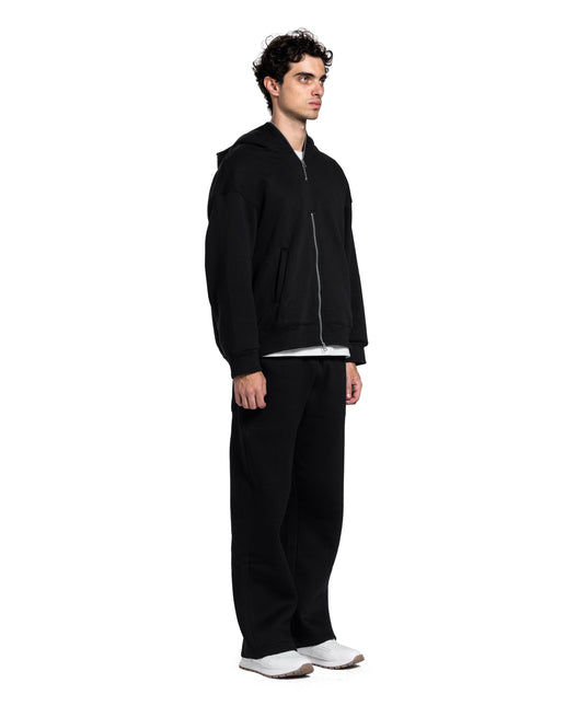 CATCH Black Full-Zip Hoodie