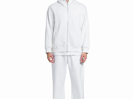 CATCH White Full-Zip Hoodie