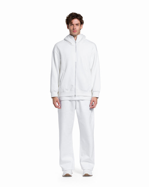 CATCH White Full-Zip Hoodie