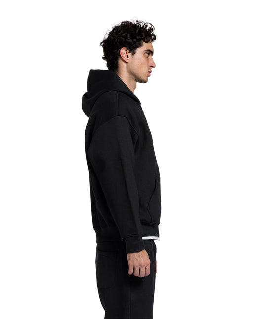 CATCH Essential Zip-Up Hoodie – Black