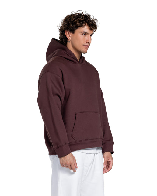 CATCH Essential Oversized Hoodie - Light Brown