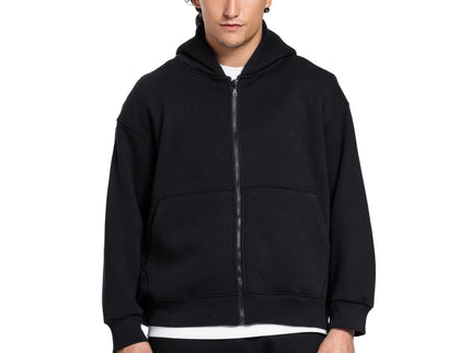 CATCH Signature Zip-Up Hoodie – Black
