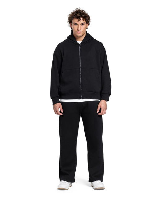 CATCH Signature Zip-Up Hoodie – Black