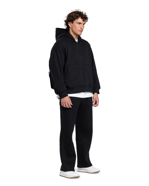 CATCH Signature Zip-Up Hoodie – Black