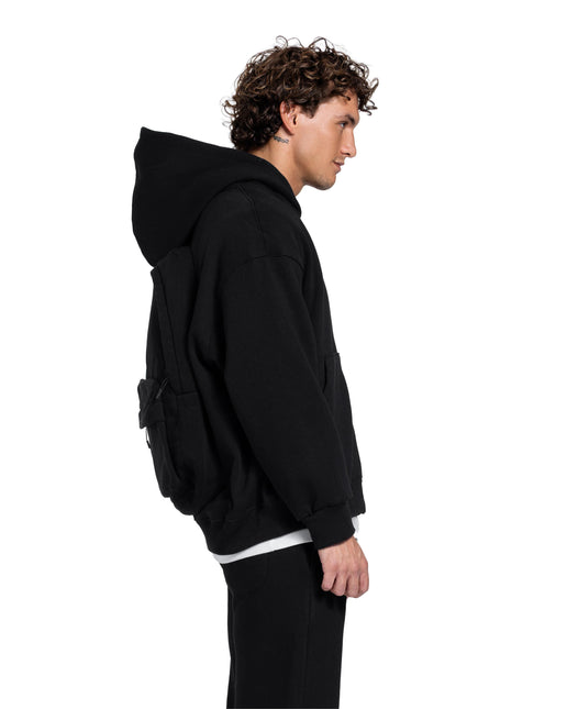 CATCH Signature Zip-Up Hoodie – Black