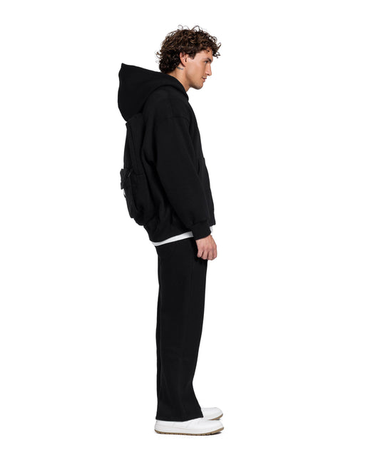 CATCH Signature Zip-Up Hoodie – Black
